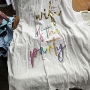 White and Yellow Short Sleeve Tee